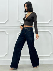 JEANS DENIM SCURO NEW AI26