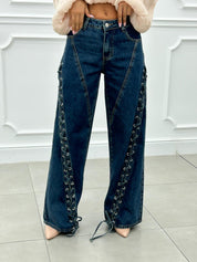 JEANS CON STRINGHE NEW AI26