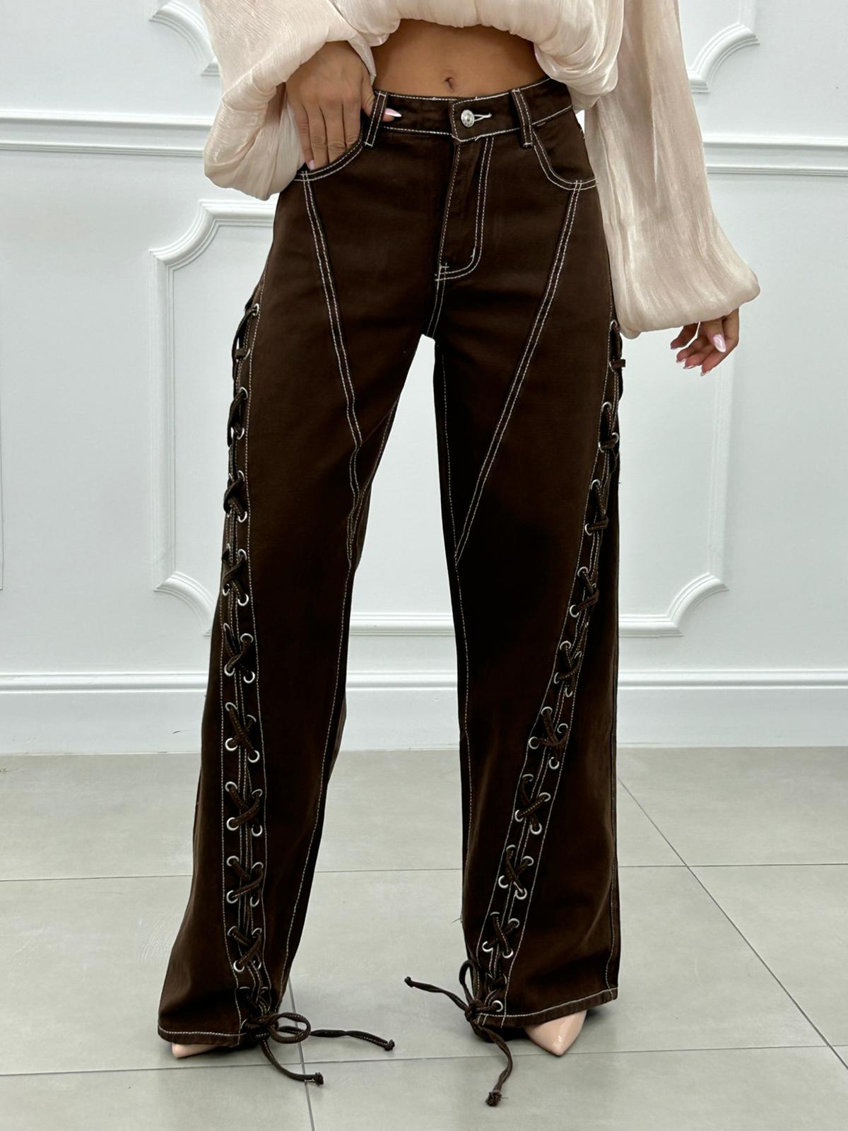 JEANS CON STRINGHE NEW AI26
