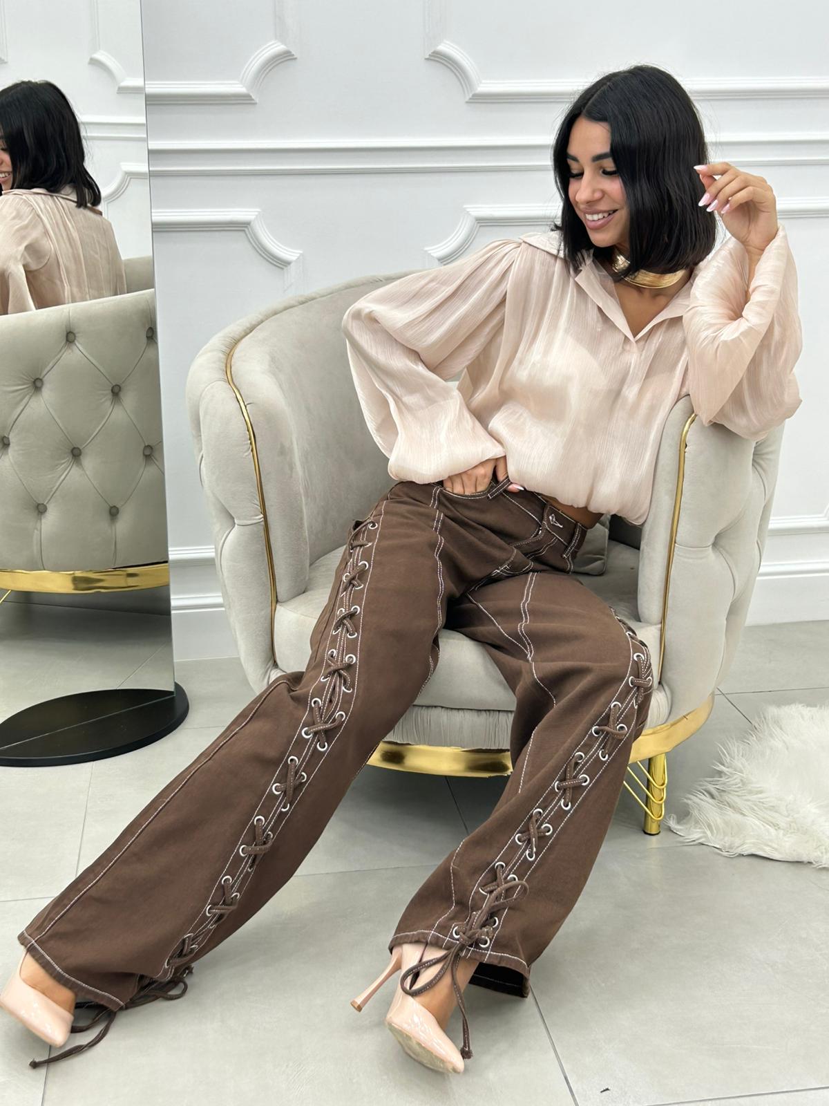 JEANS CON STRINGHE NEW AI26