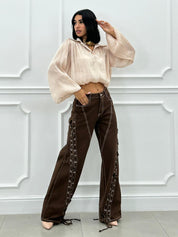 JEANS CON STRINGHE NEW AI26