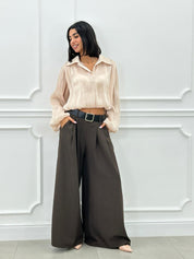 PANTALONE PALAZZO CON CINTURA NEW AI26