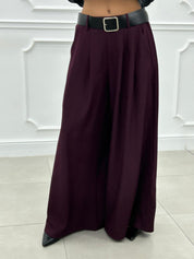 PANTALONE PALAZZO CON CINTURA NEW AI26