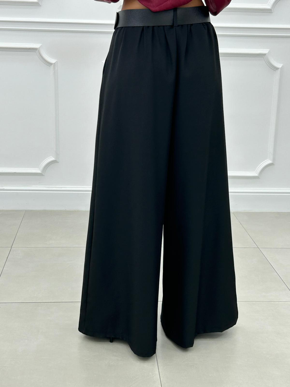 PANTALONE PALAZZO CON CINTURA NEW AI26
