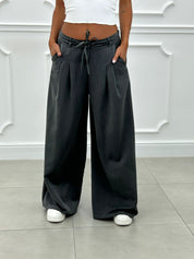 PANTALONE CON PINCES E DOPPIO FIOCCO NEW AI26