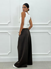 PANTALONE CON PINCES E DOPPIO FIOCCO NEW AI26