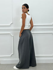 PANTALONE CON PINCES E DOPPIO FIOCCO NEW AI26