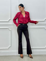 PANTALONI FLARE AI26