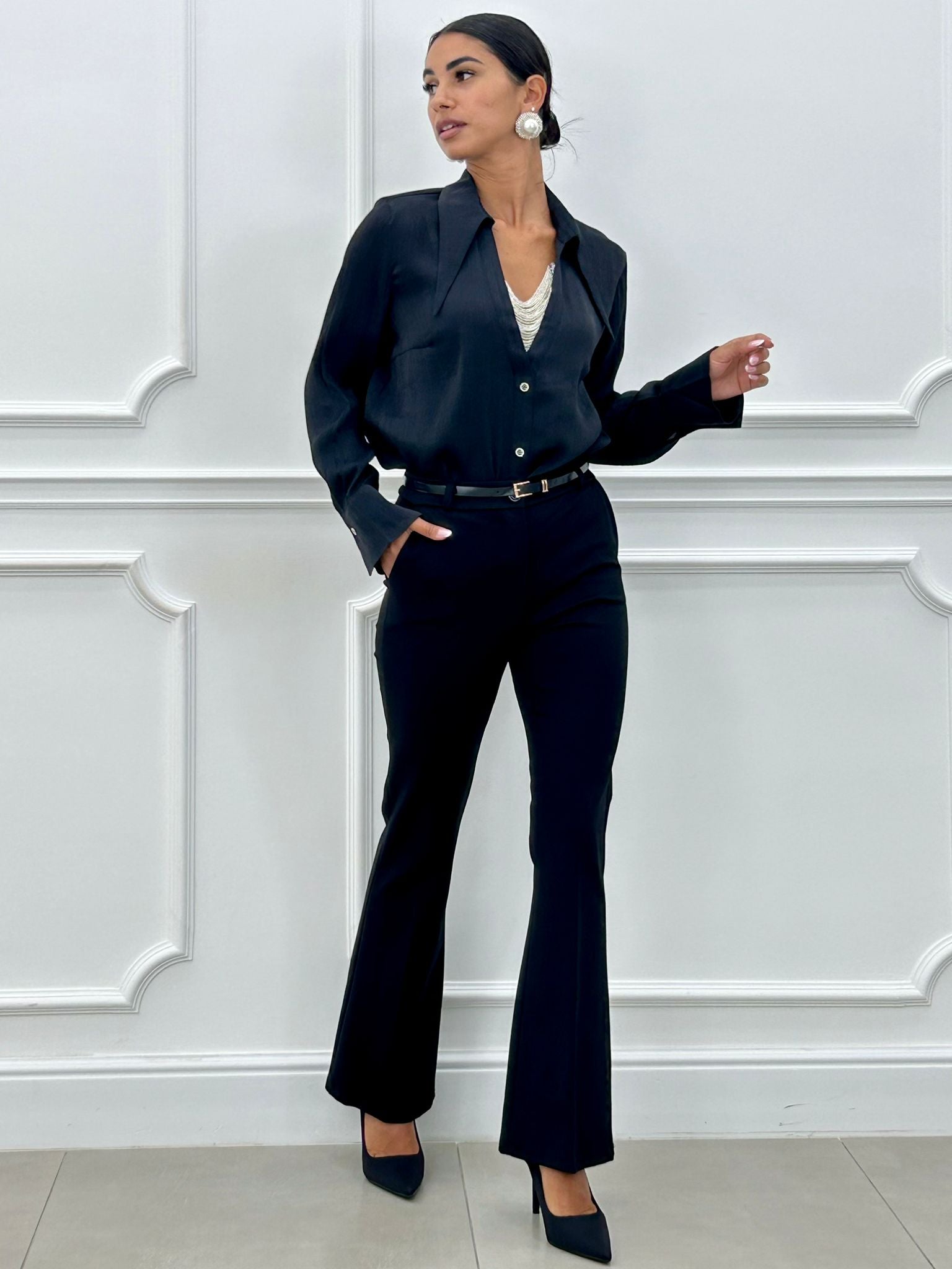 PANTALONI FLARE AI26