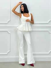 COORDINATO PEPLUM STRETCH AI26