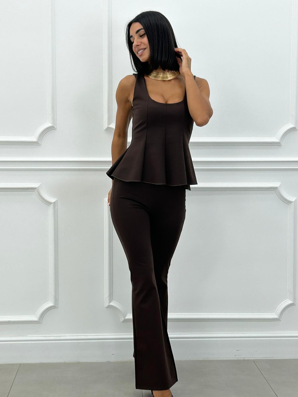 COORDINATO PEPLUM STRETCH AI26