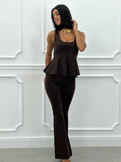COORDINATO PEPLUM STRETCH AI26