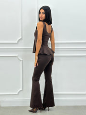 COORDINATO PEPLUM STRETCH AI26