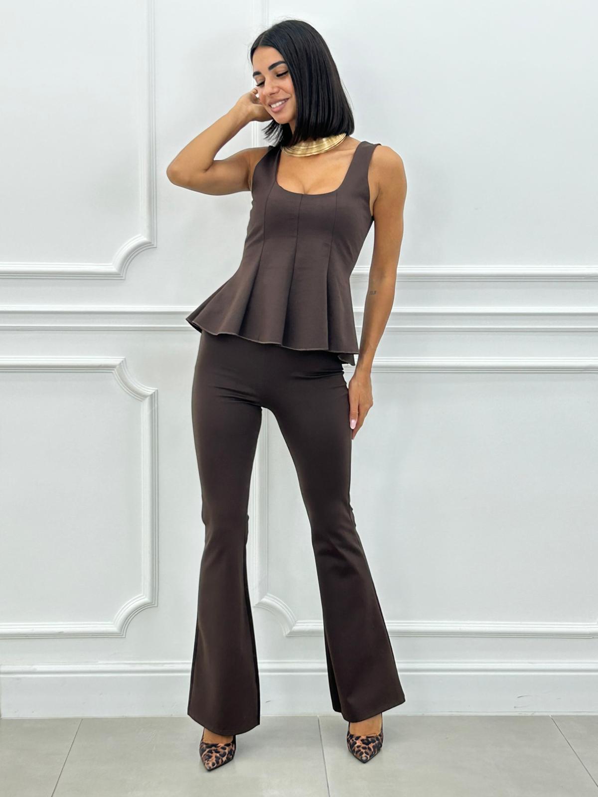 COORDINATO PEPLUM STRETCH AI26