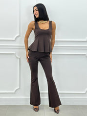 COORDINATO PEPLUM STRETCH AI26