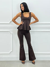 COORDINATO PEPLUM STRETCH AI26