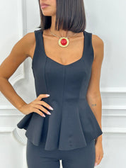 COORDINATO PEPLUM STRETCH AI26