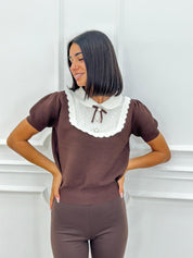 MAGLIA CON IMPUNTURE AI26