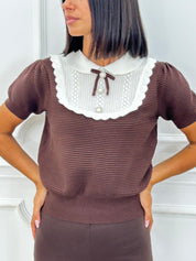 MAGLIA CON IMPUNTURE AI26