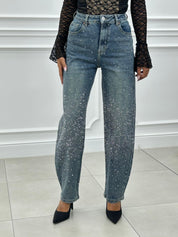 JEANS BARRELL CON STRASS AI26