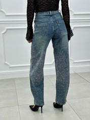 JEANS BARRELL CON STRASS AI26