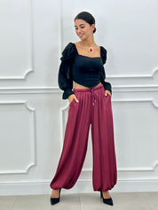 PANTALONI SATINATI AI26