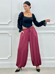 PANTALONI SATINATI AI26