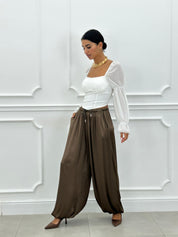 PANTALONI SATINATI AI26