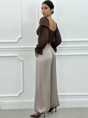 PANTALONI SATINATI AI26