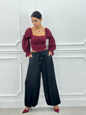 PANTALONI SATINATI AI26