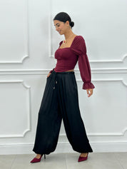 PANTALONI SATINATI AI26