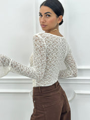 BODYSUIT IN PIZZO AI26