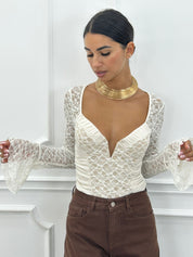 BODYSUIT IN PIZZO AI26