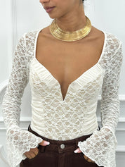 BODYSUIT IN PIZZO AI26