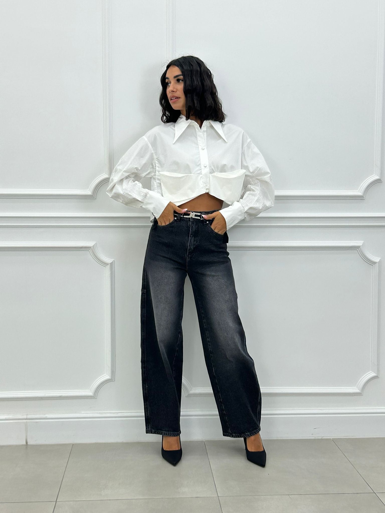 JEANS LOOSE BARREL AI26