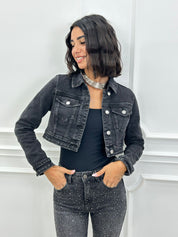 JACKET CROP DENIM AI26