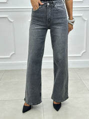JEANS WIDE LEG STRAPPI AI26