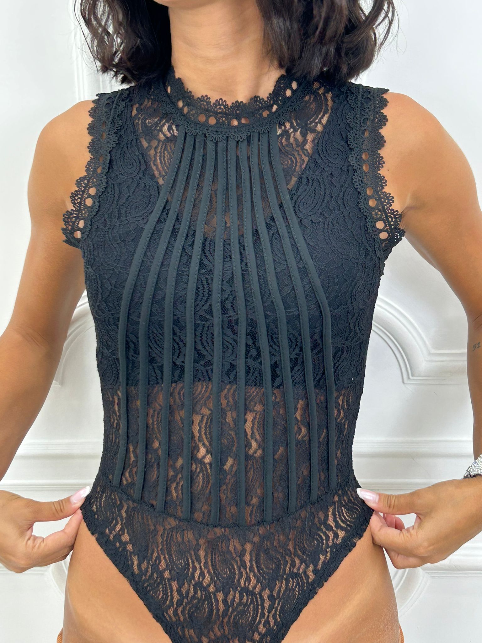 BODY COMBINATO IN PIZZO AI26