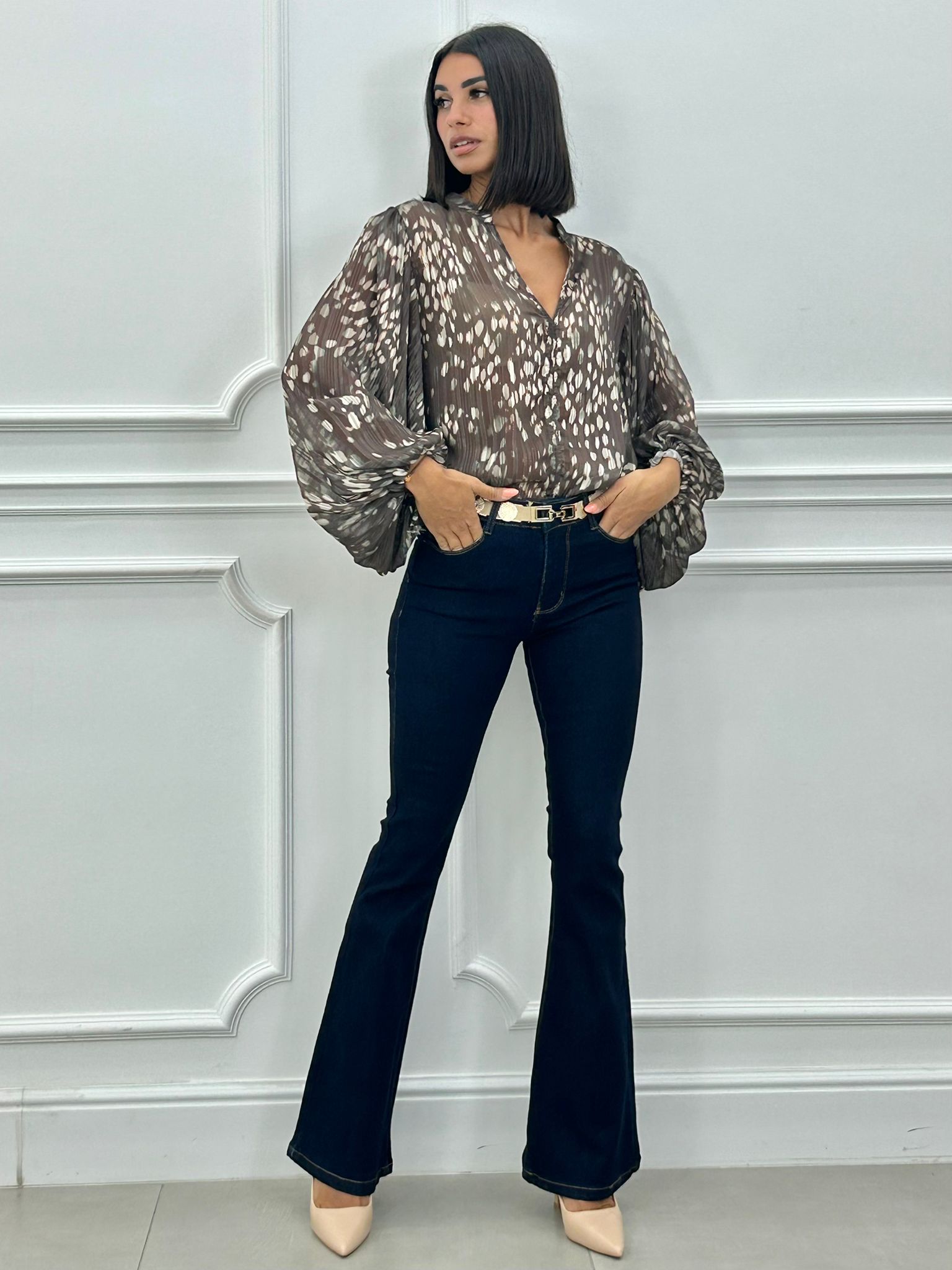 JEANS ZAMPA DARK DENIM NEW AI26