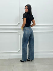 JEANS WIDE LEG NEW AI26