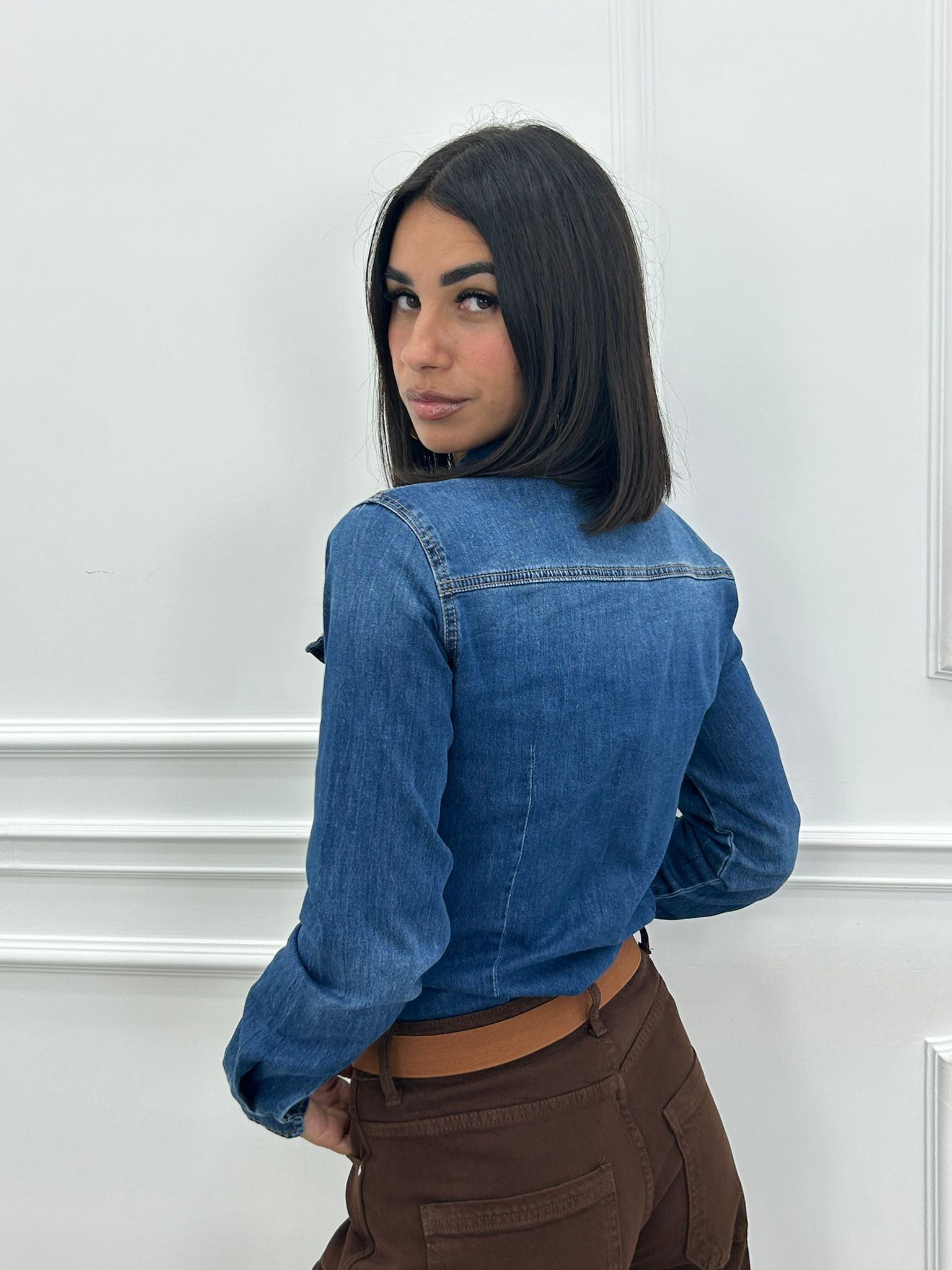 CAMICIA DENIM NEW AI26