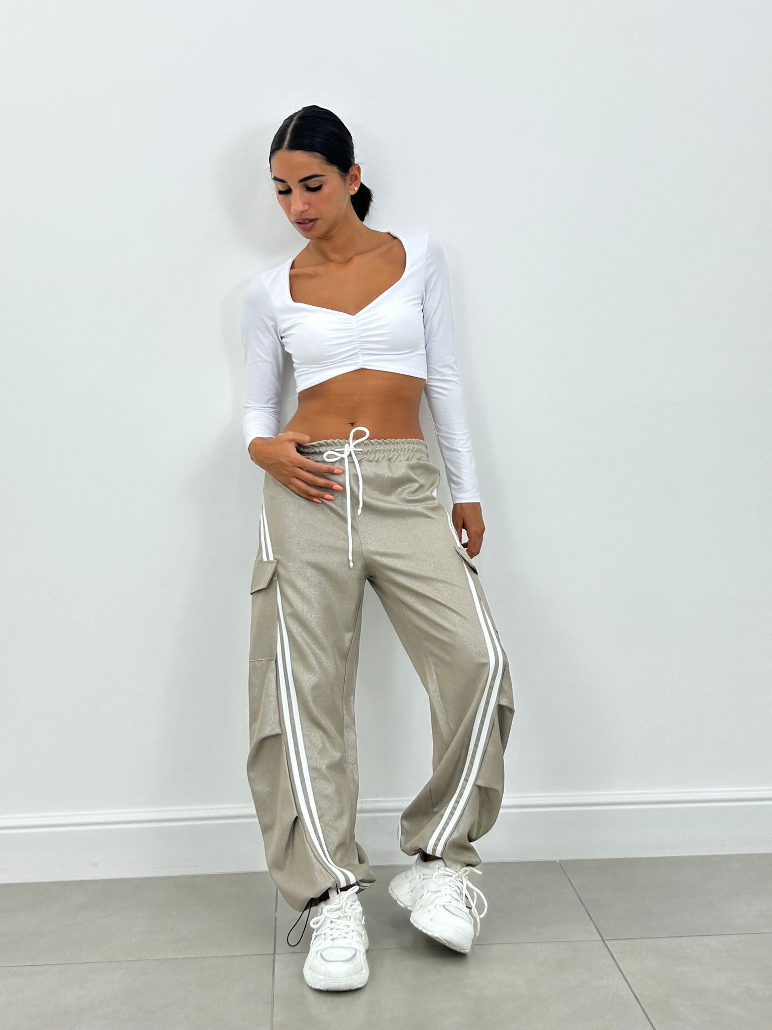 PANTS BALLOON LUREX NEW AI26
