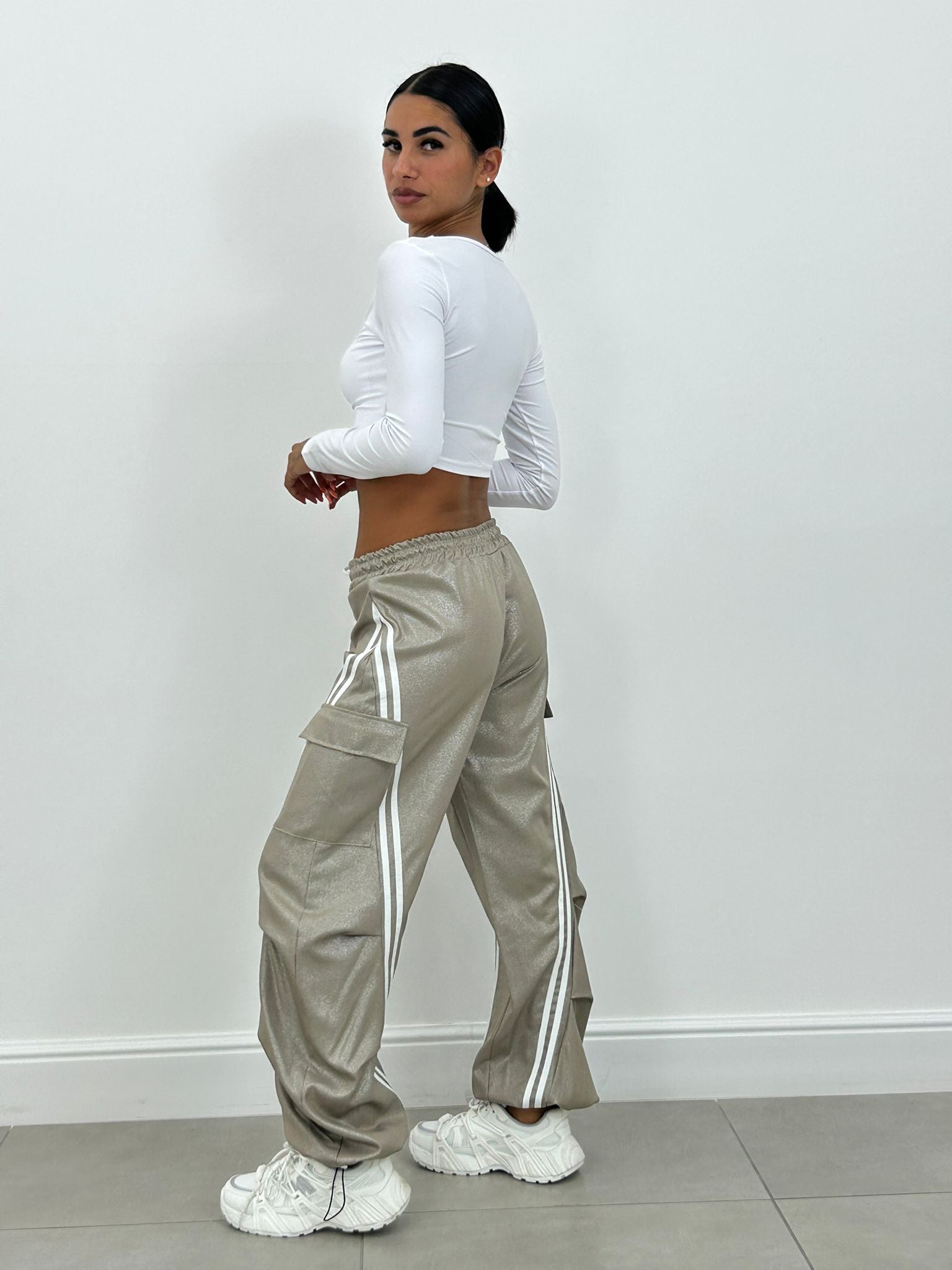PANTS BALLOON LUREX NEW AI26