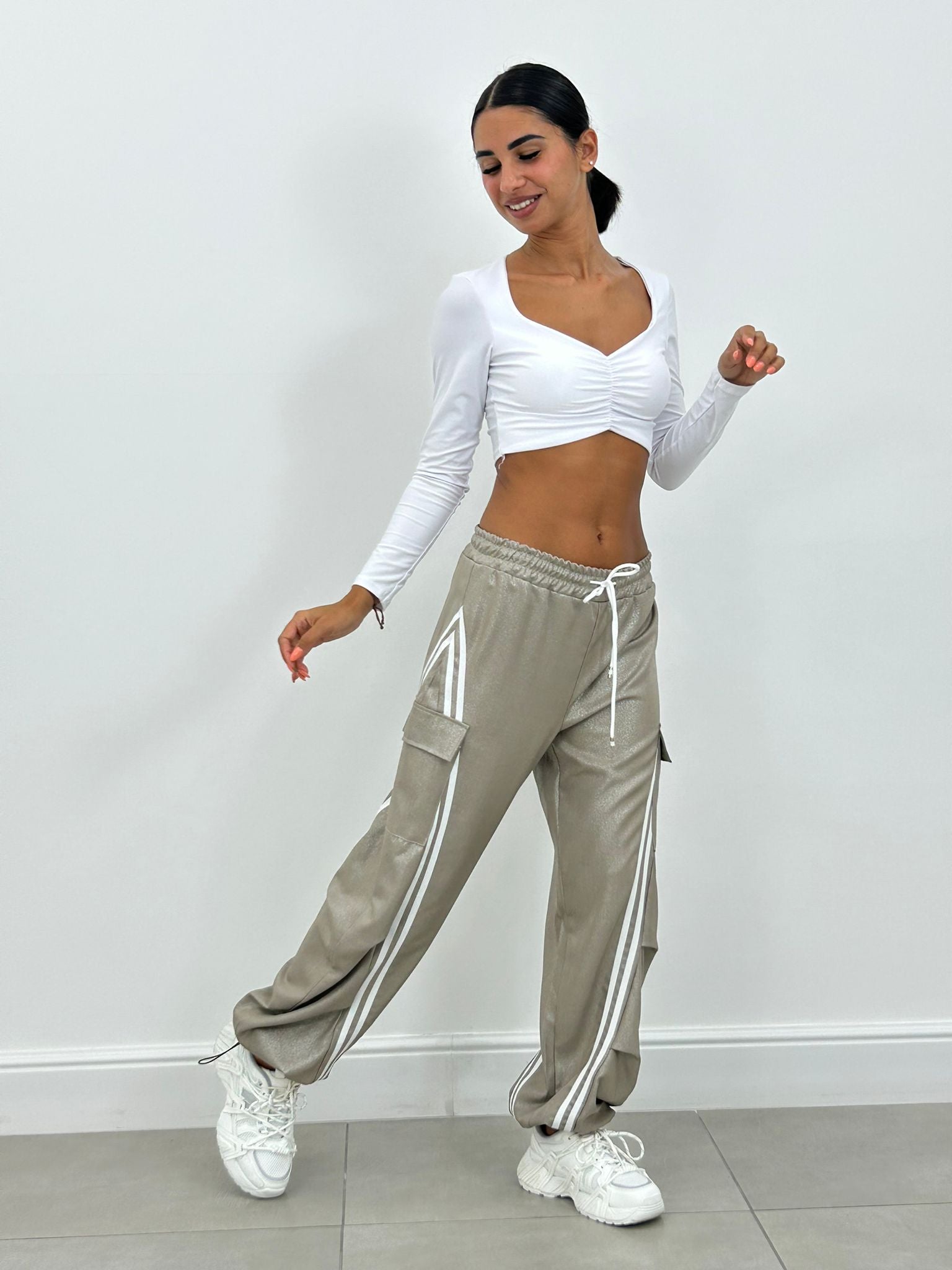 PANTS BALLOON LUREX NEW AI26
