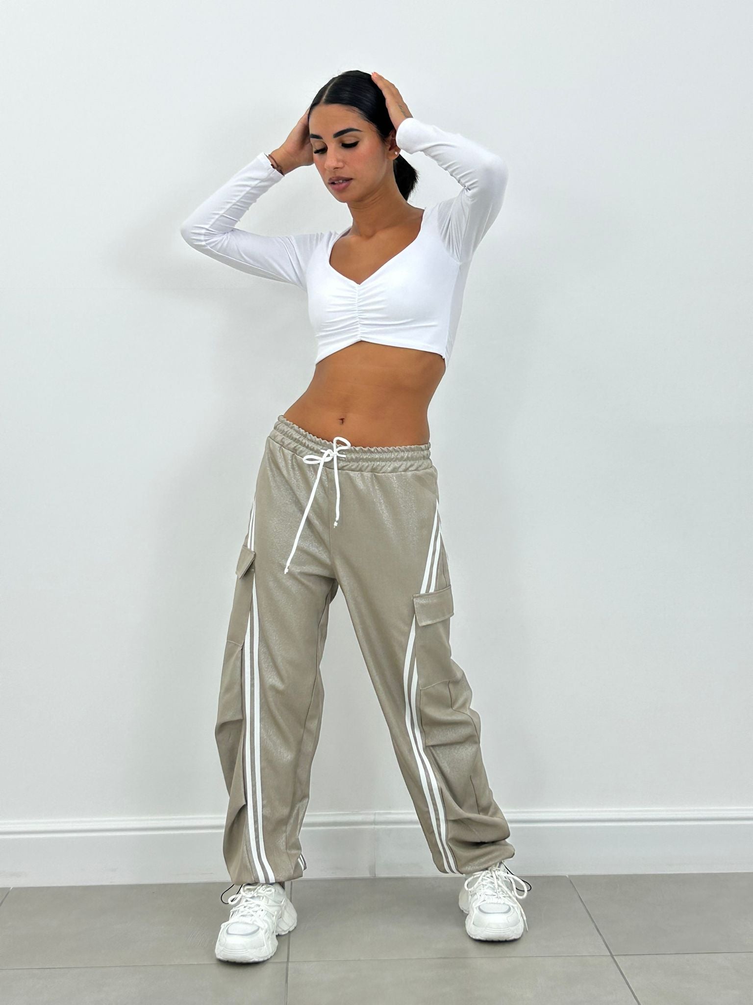 PANTS BALLOON LUREX NEW AI26