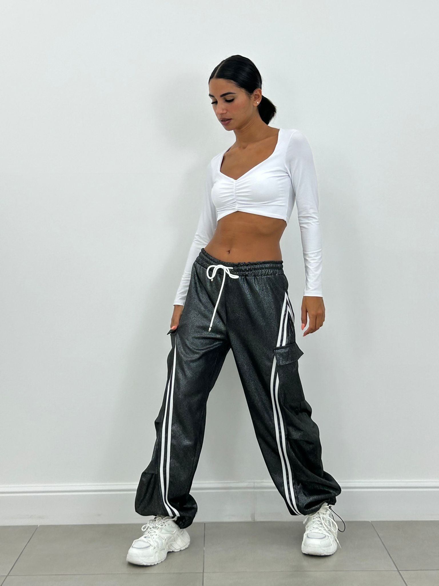 PANTS BALLOON LUREX NEW AI26