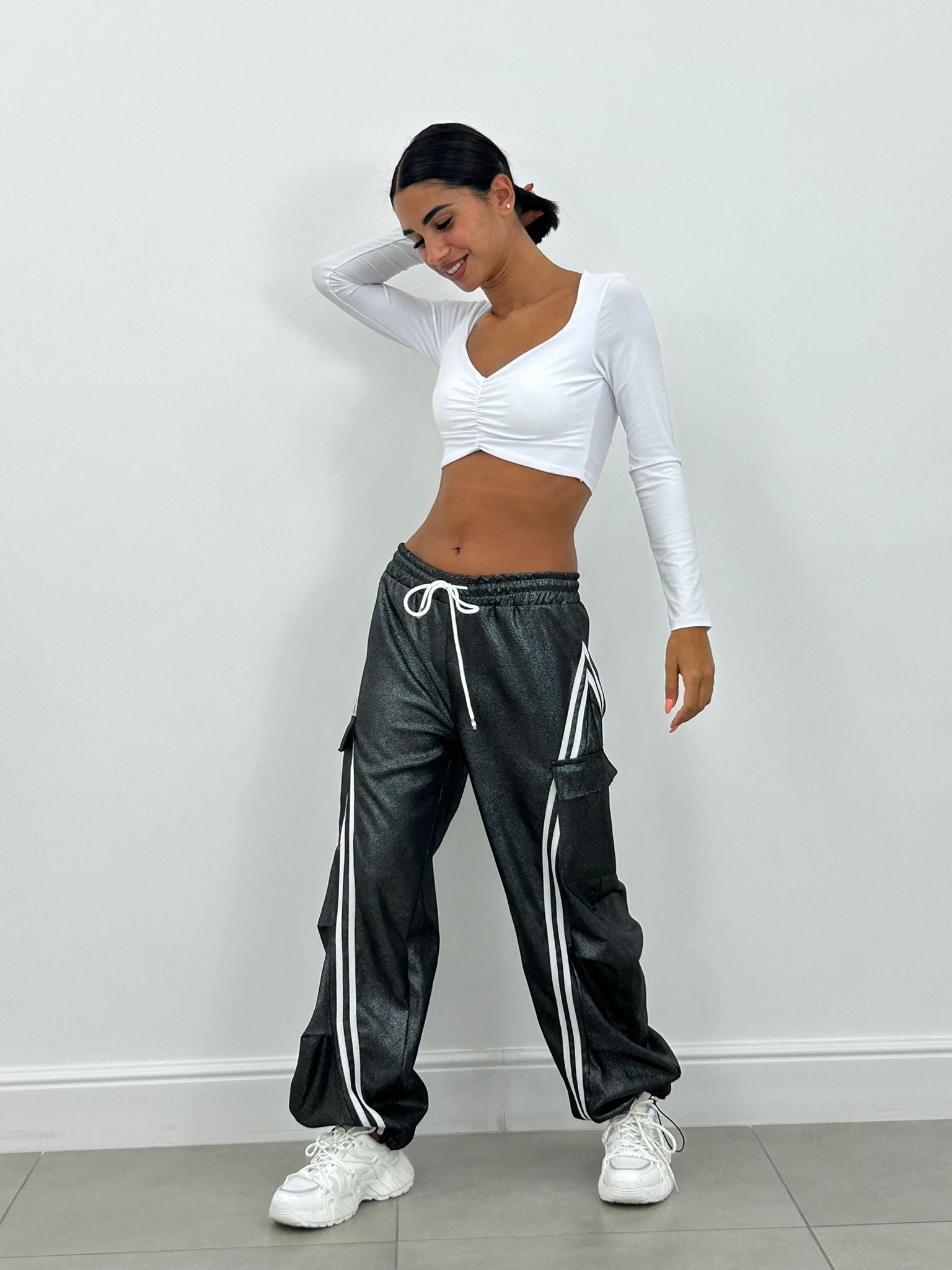 PANTS BALLOON LUREX NEW AI26