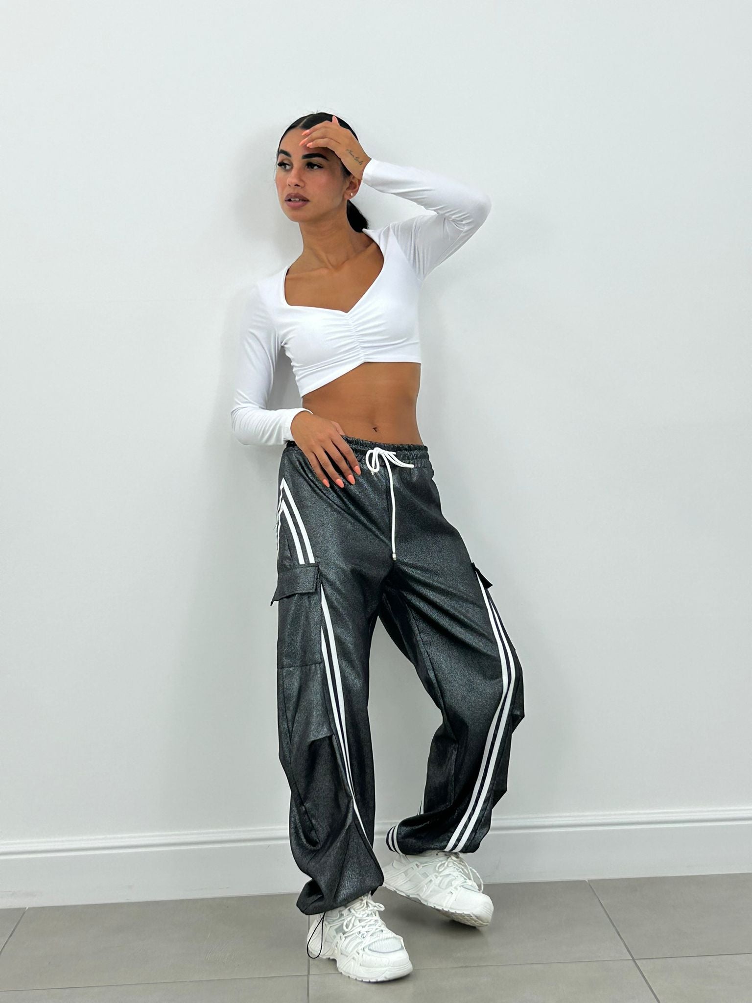 PANTS BALLOON LUREX NEW AI26
