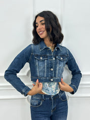 JACKET CROP DENIM NEW AI26
