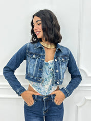 JACKET CROP DENIM NEW AI26